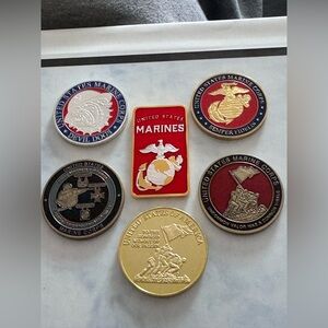 United States Marine Corps Commemorative Coins Set